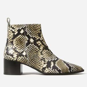 Everlane Boss Boot Leather Snakeskin (Women's Size 8)